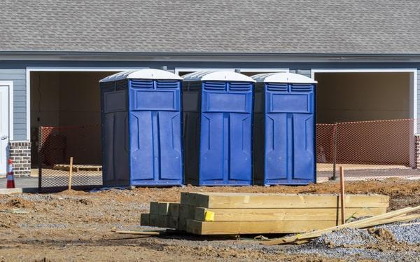 it is possible to rent a construction site portable toilet with heating or air conditioning